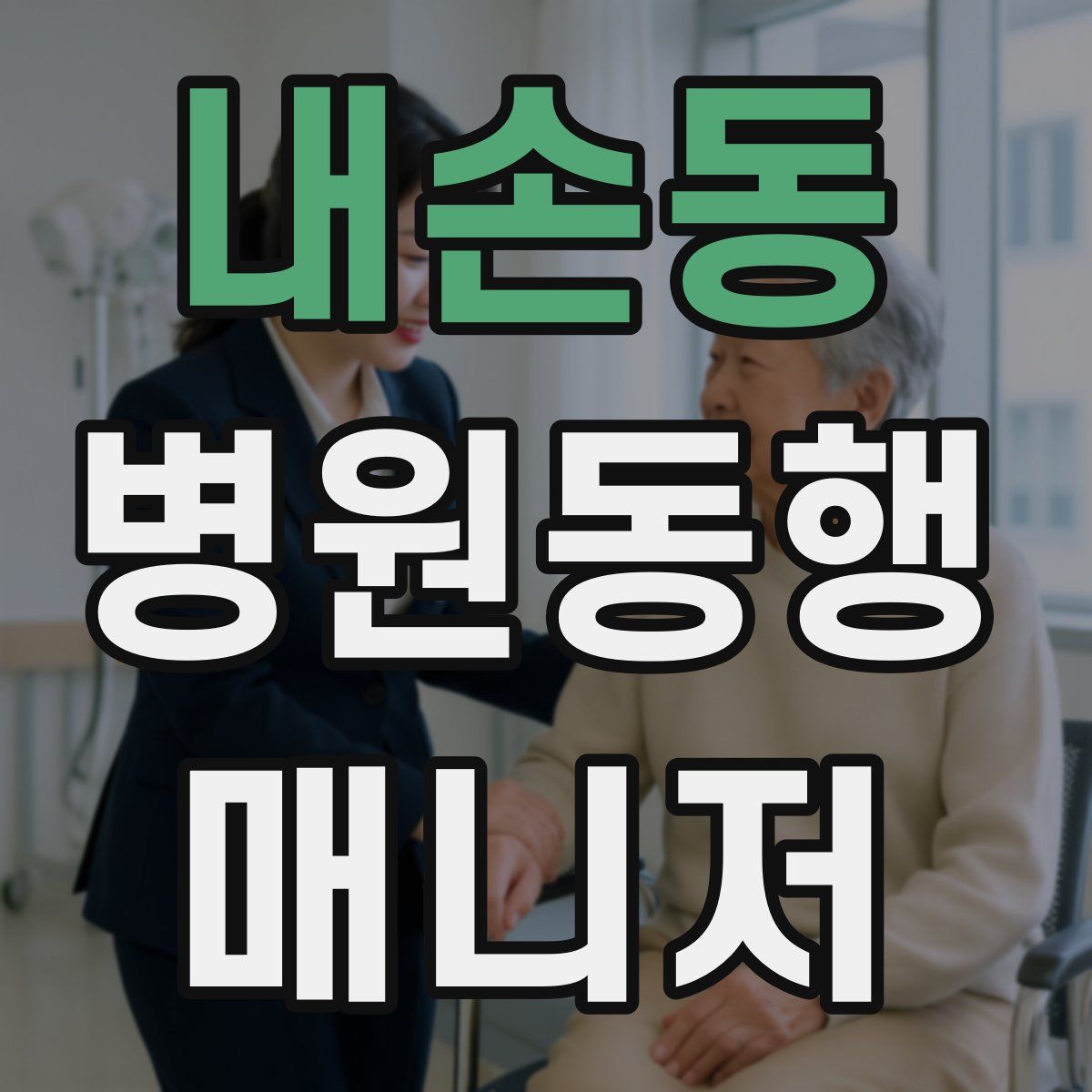 내손동 병원동행매니저 자격증