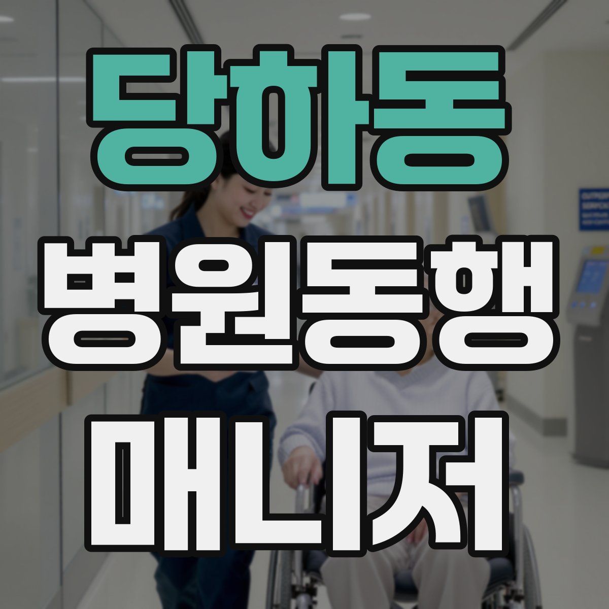 당하동 병원동행매니저 자격증