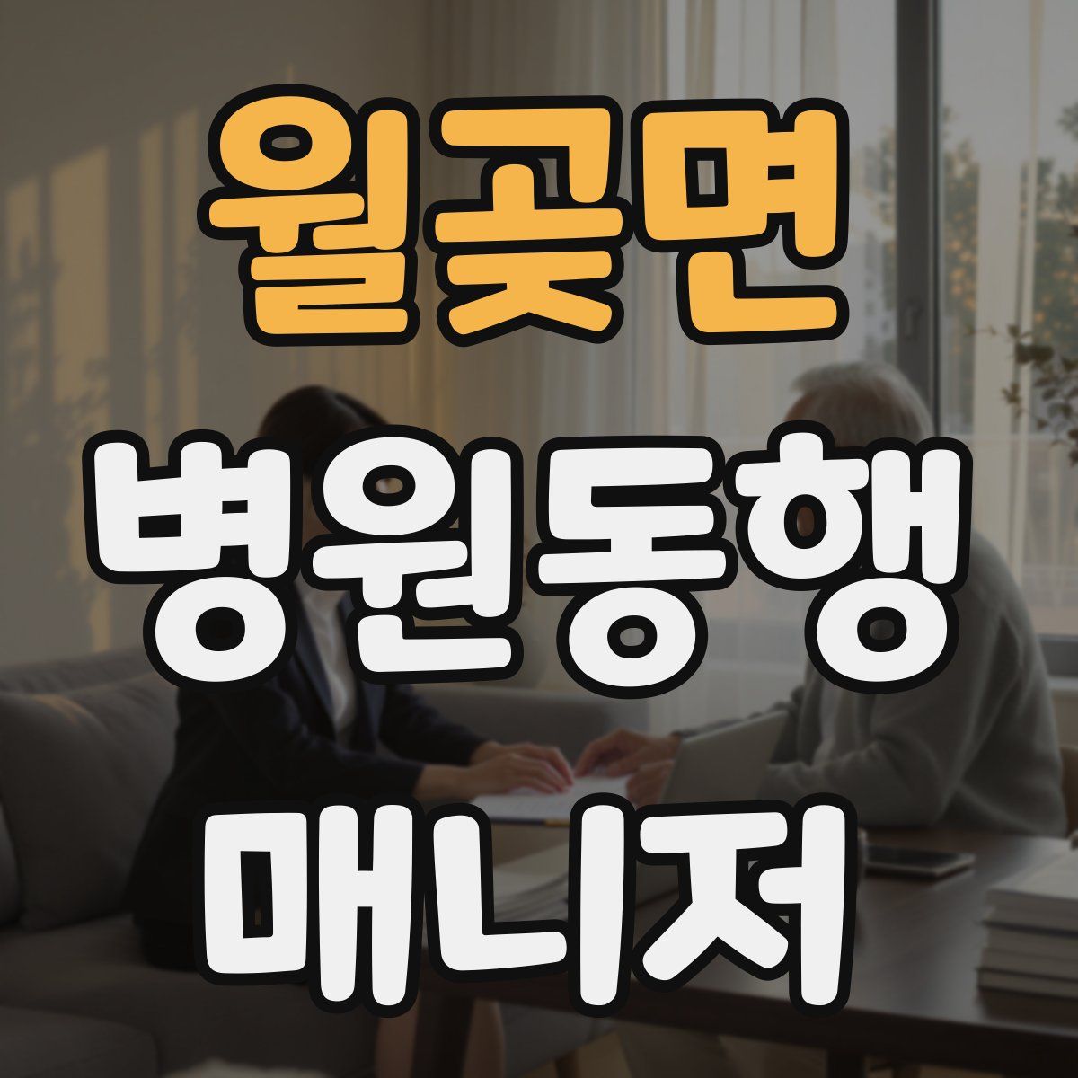 월곶면 병원동행매니저 자격증