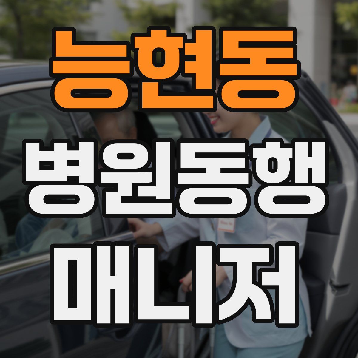 능현동 병원동행매니저 자격증