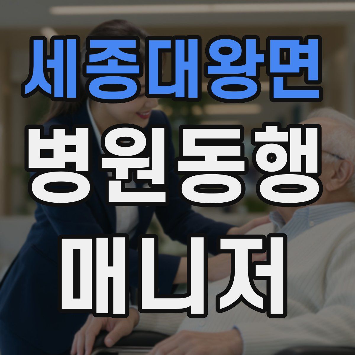 세종대왕면 병원동행매니저 자격증
