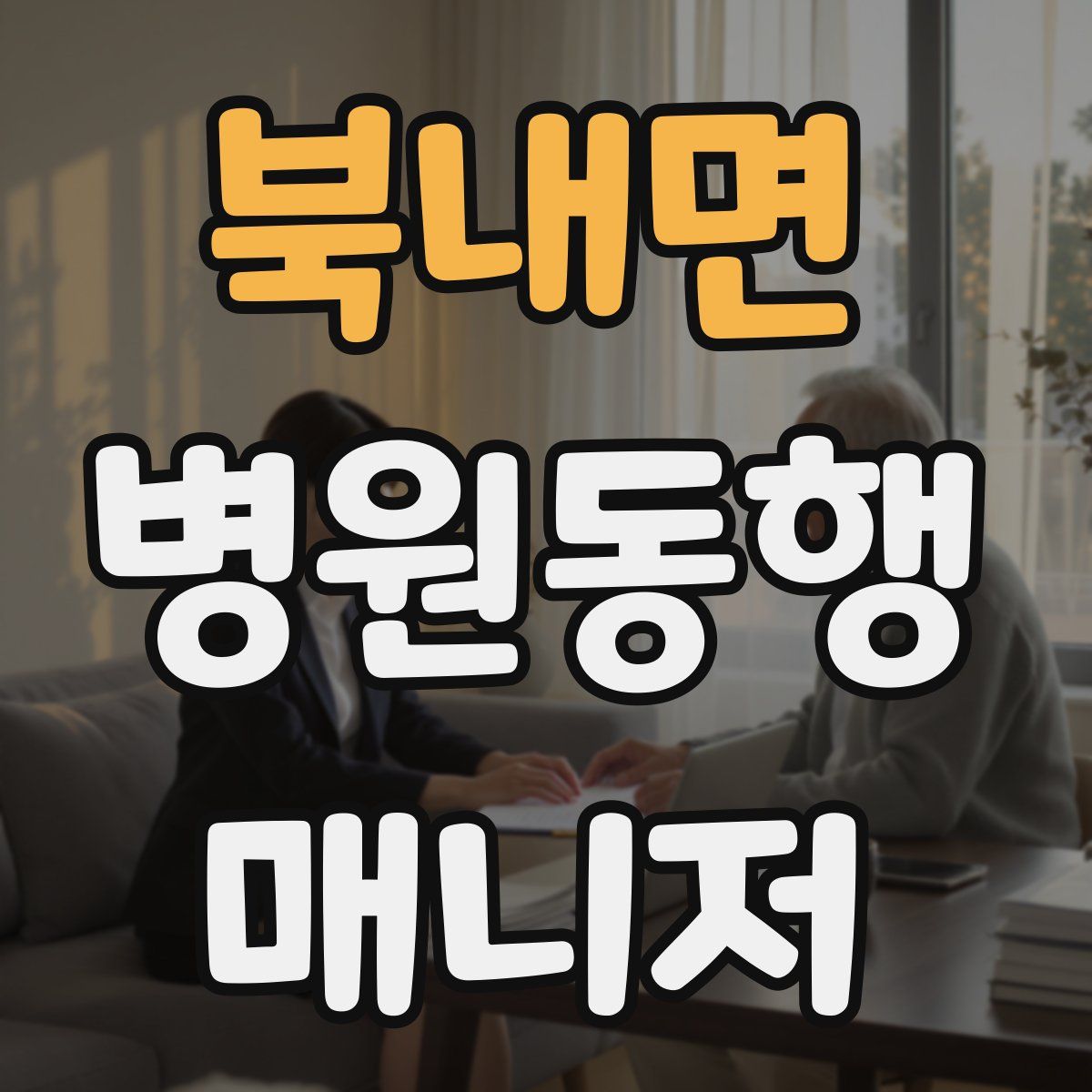 북내면 병원동행매니저 자격증