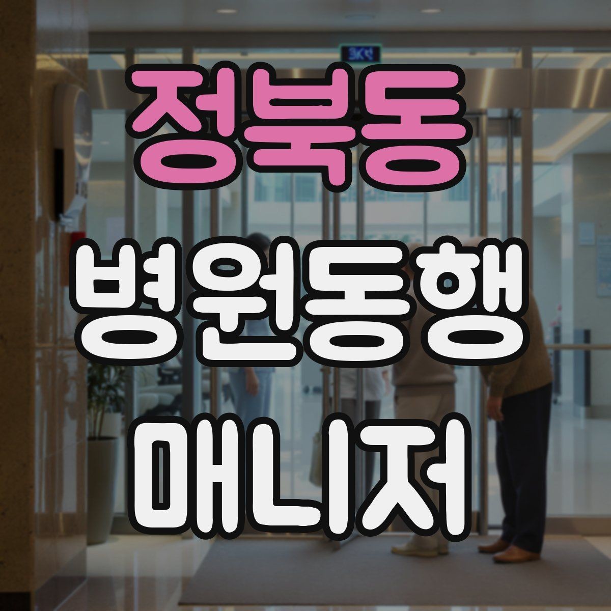 정북동 병원동행매니저 자격증 합격 후 첫 동행까지 준비 로드맵