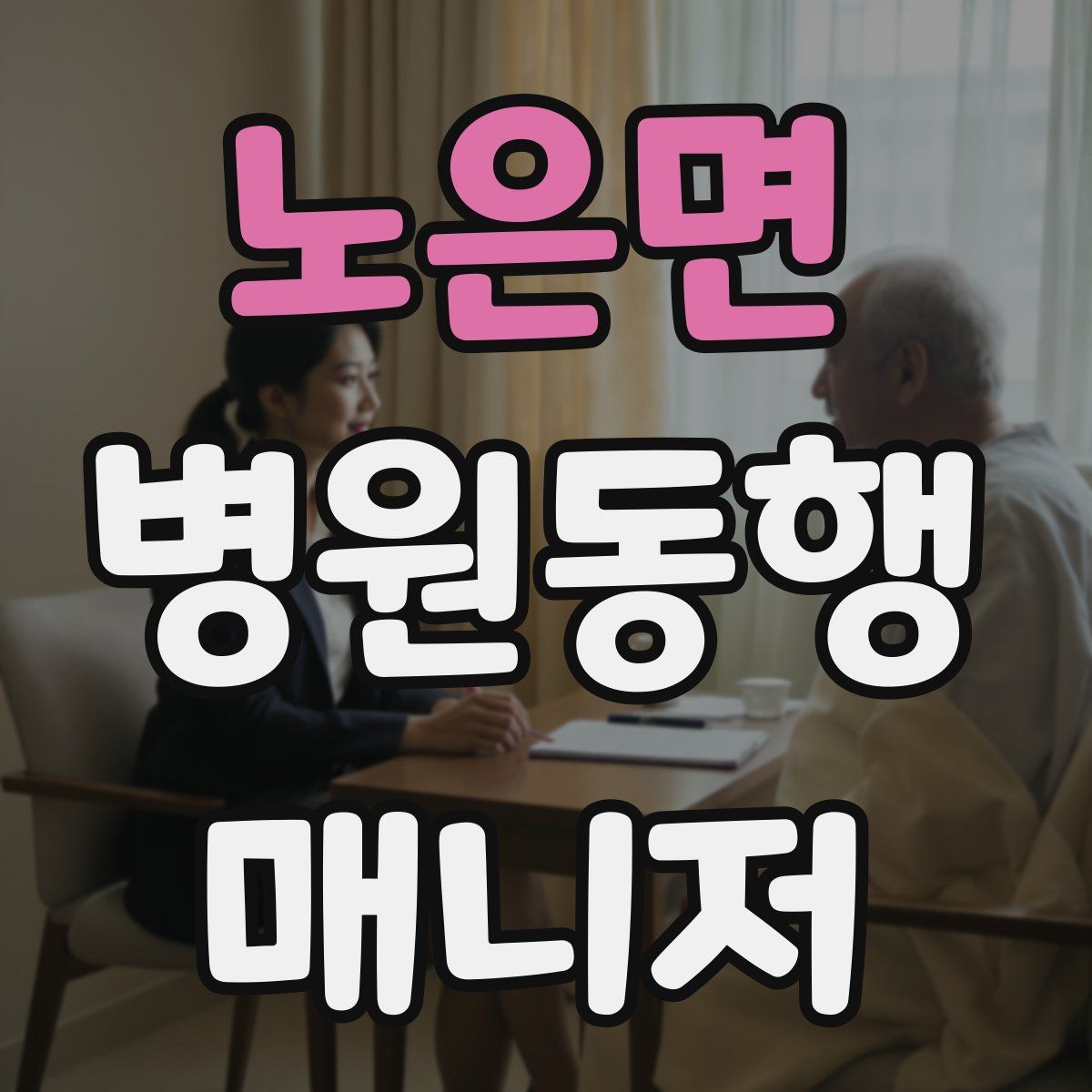 노은면 병원동행매니저 자격증