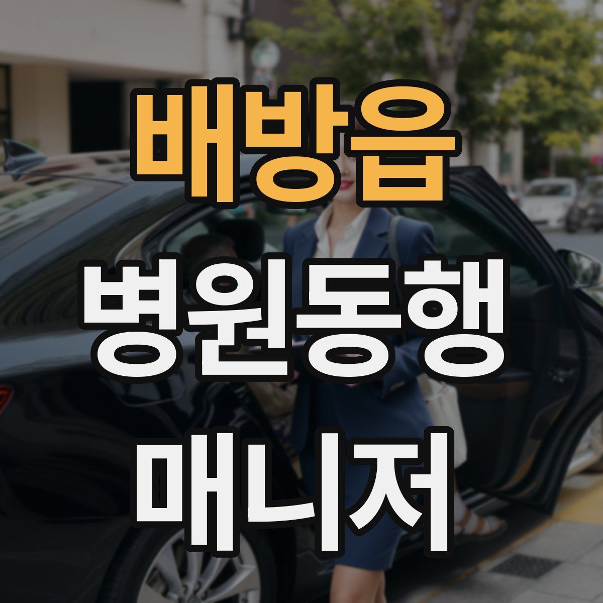배방읍 병원동행매니저 자격증