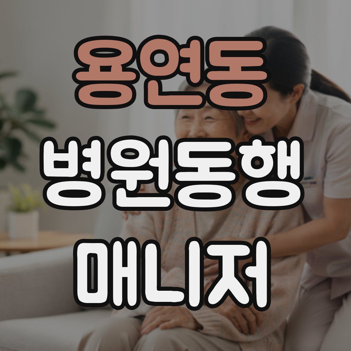 용연동 병원동행매니저 자격증