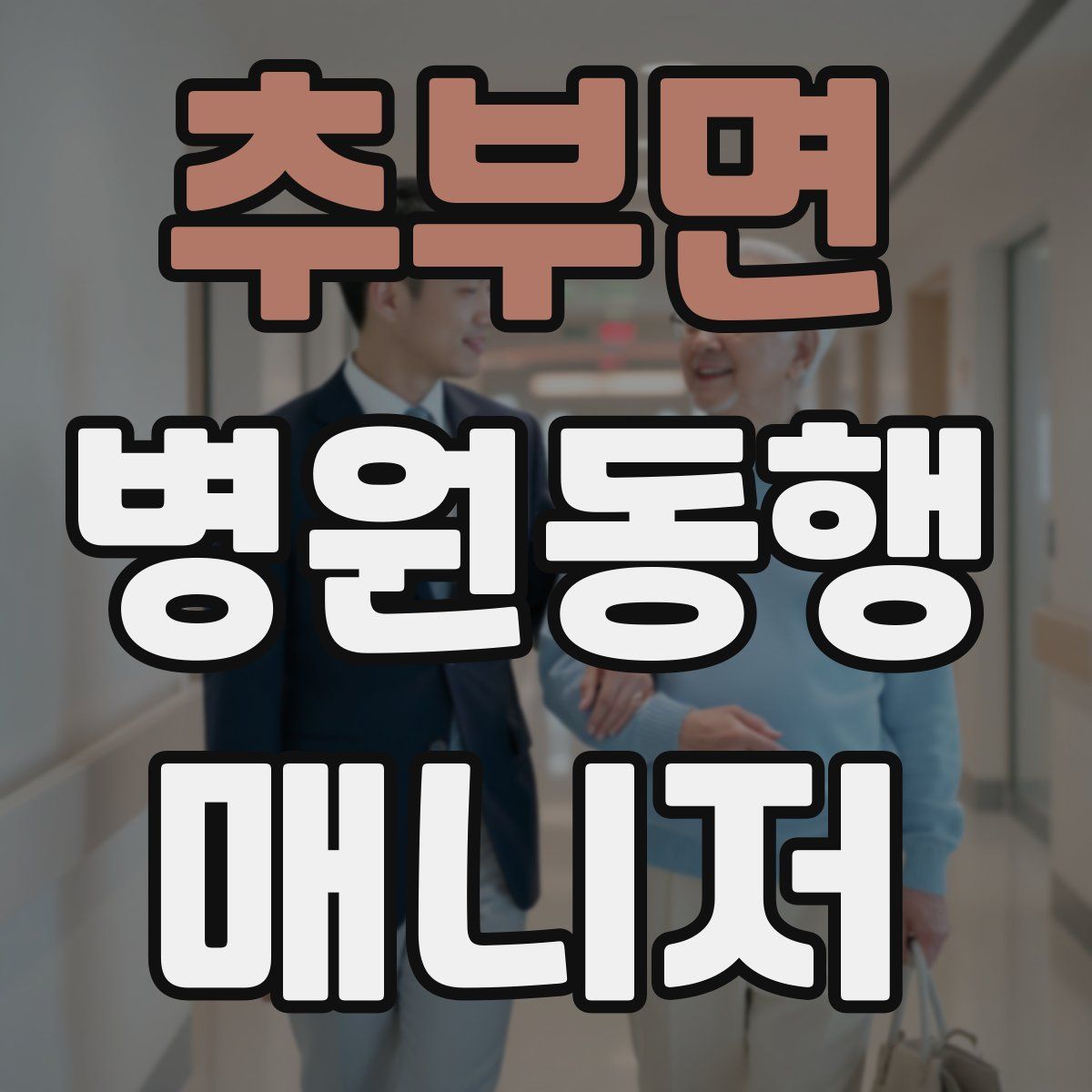 추부면 병원동행매니저 자격증