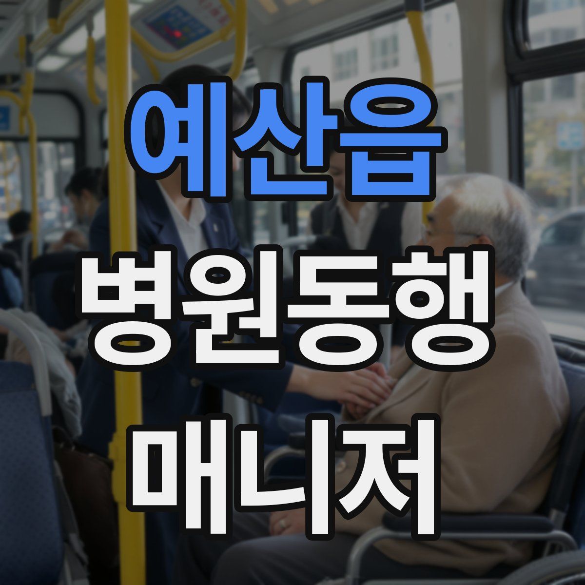 예산읍 병원동행매니저 자격증