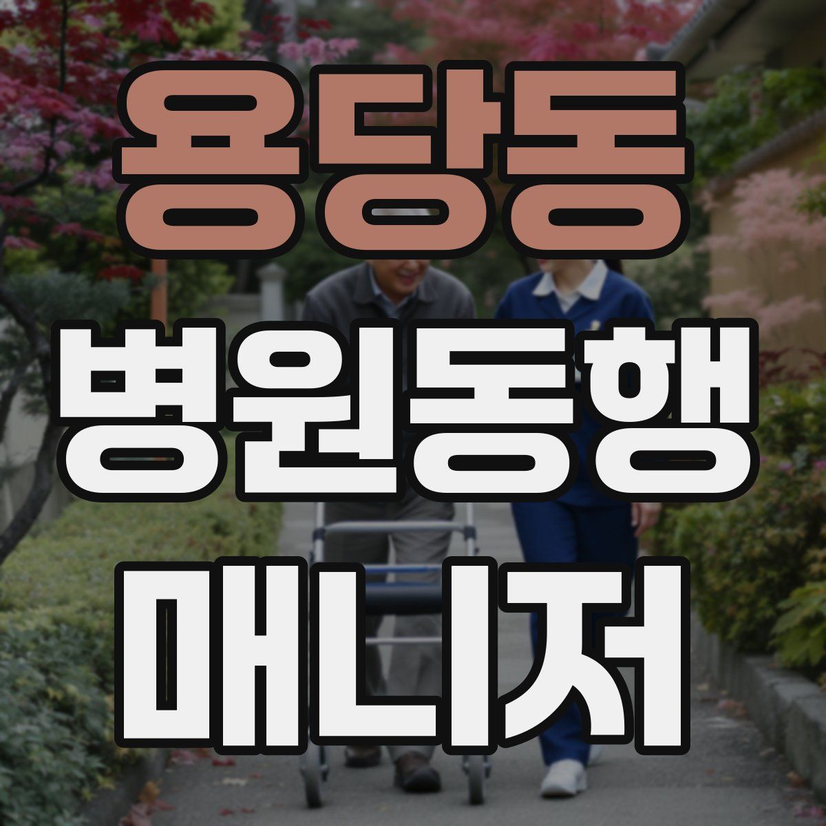 용당동 병원동행매니저 자격증