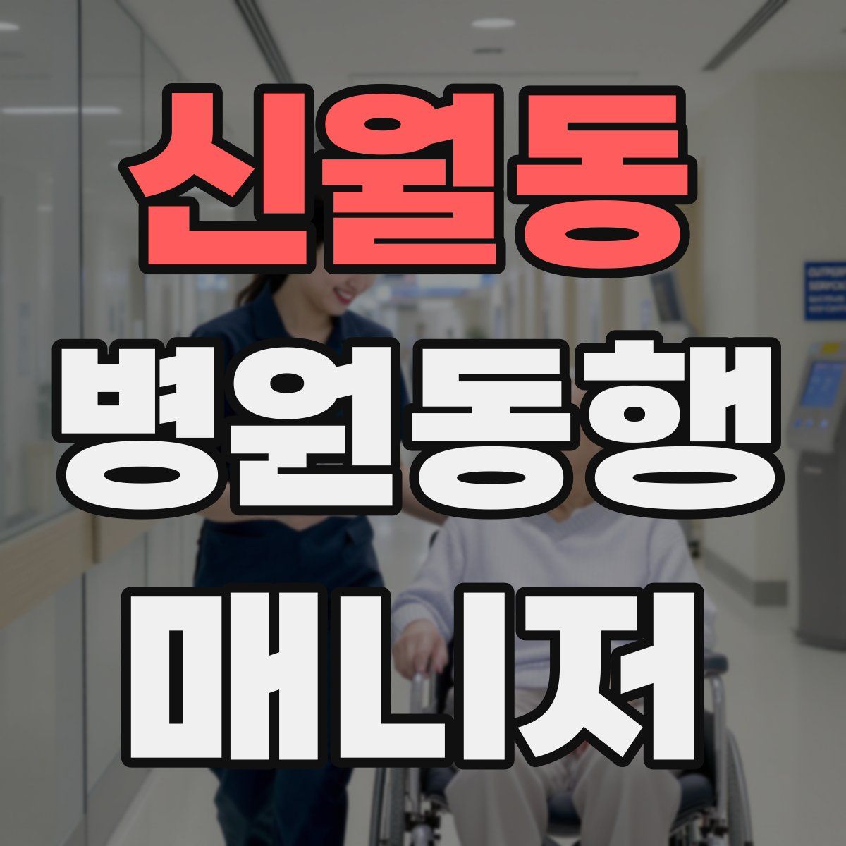 신월동 병원동행매니저 자격증