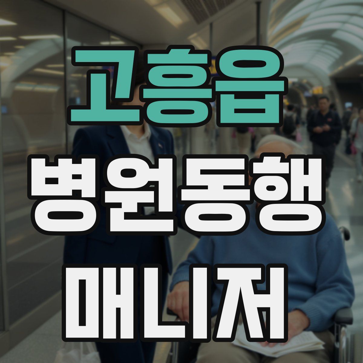 고흥읍 병원동행매니저 자격증