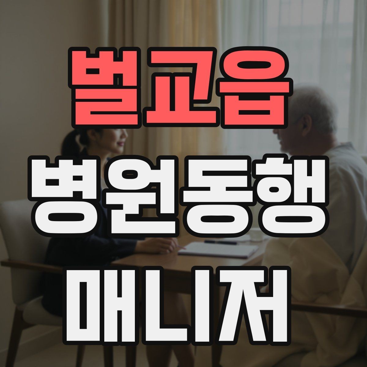 벌교읍 병원동행매니저 자격증 시험 난이도 체감이 갈리는 이유