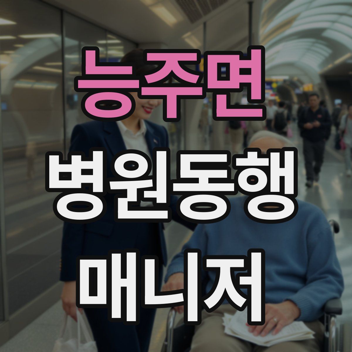 능주면 병원동행매니저 자격증