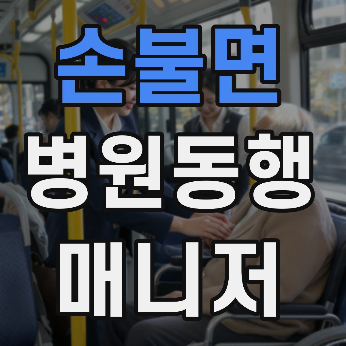 손불면 병원동행매니저 자격증