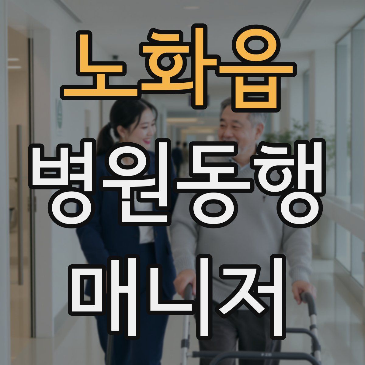 노화읍 병원동행매니저 자격증