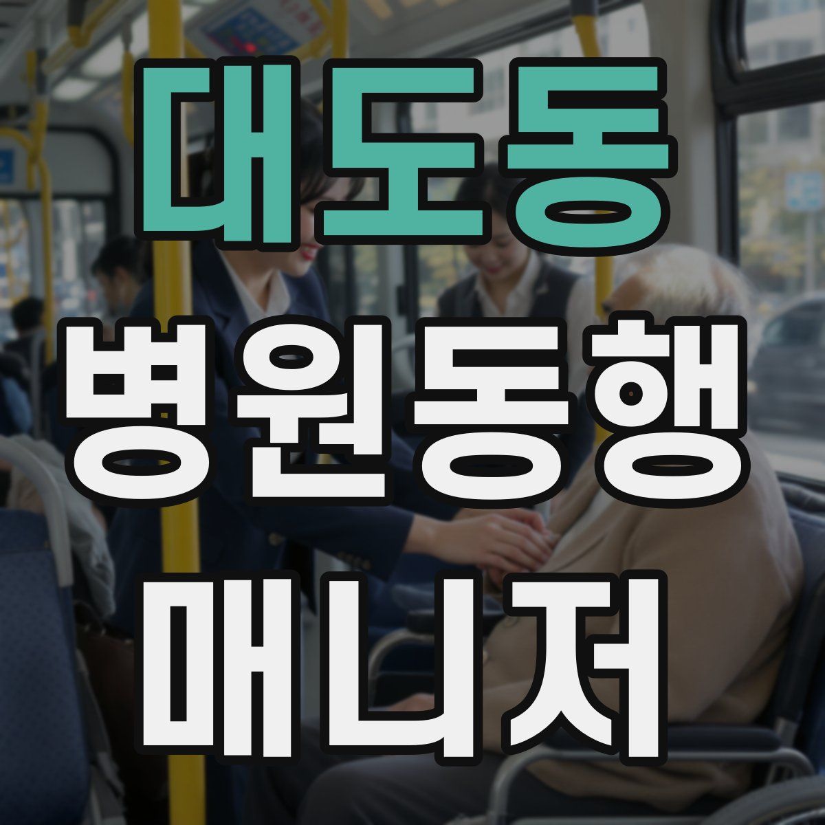 대도동 병원동행매니저 자격증