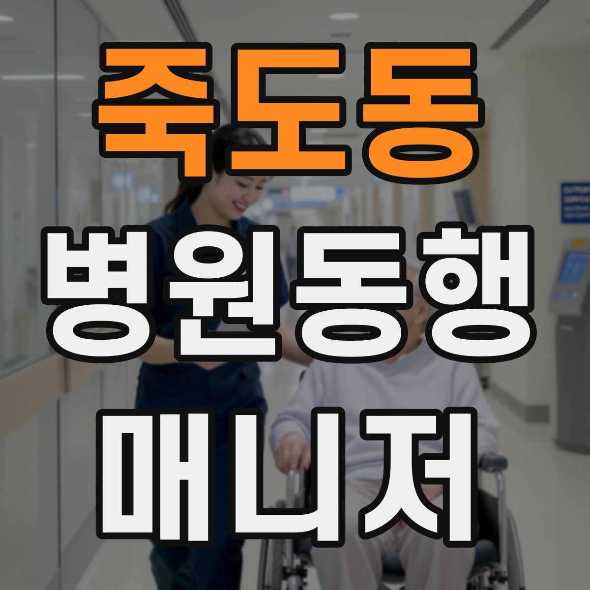 죽도동 병원동행매니저 자격증