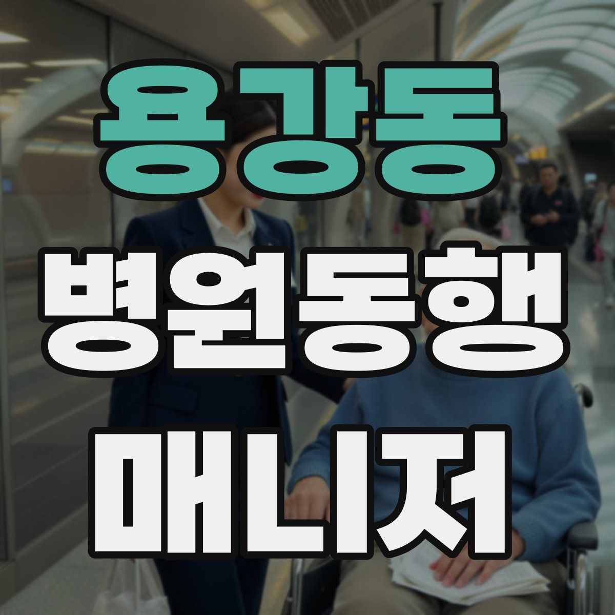 용강동 병원동행매니저 자격증