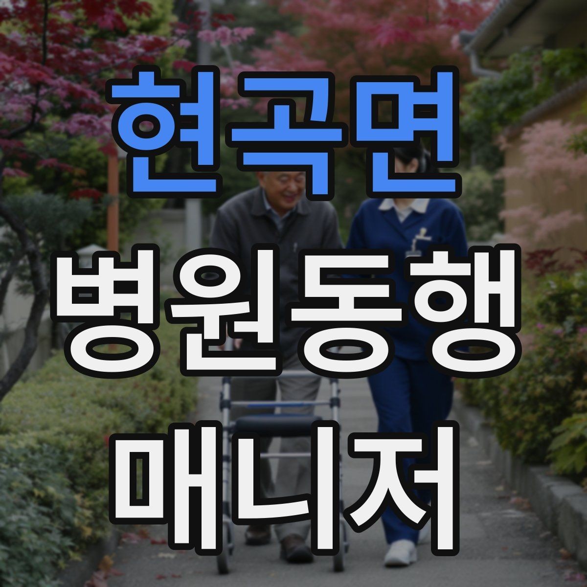 현곡면 병원동행매니저 자격증 프로답게 보이는 준비 습관