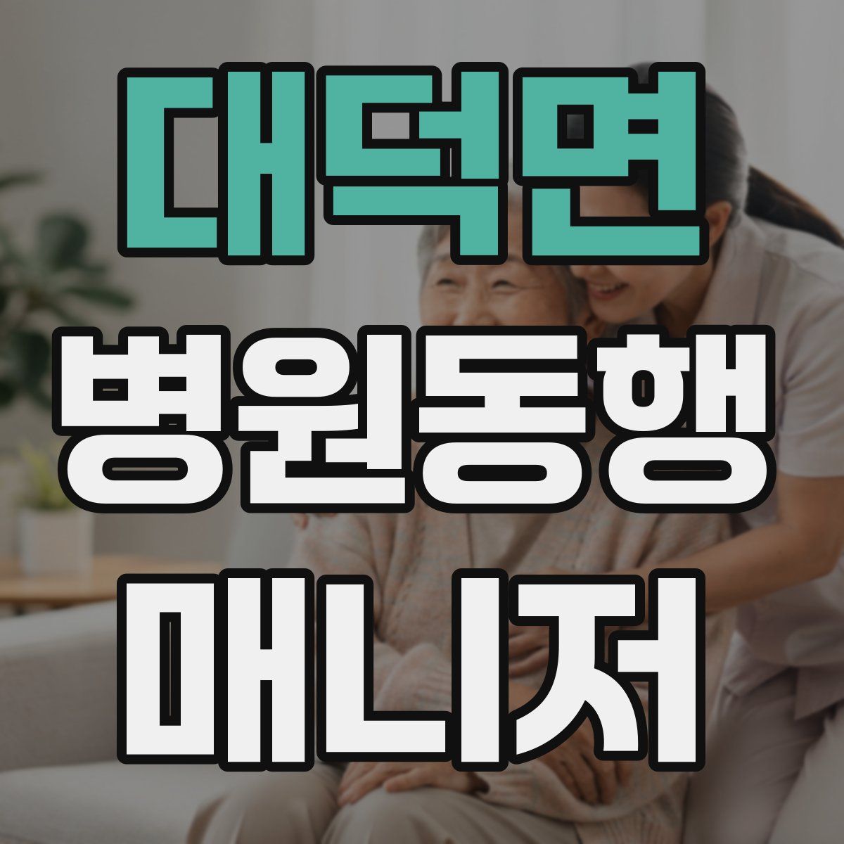 대덕면 병원동행매니저 자격증