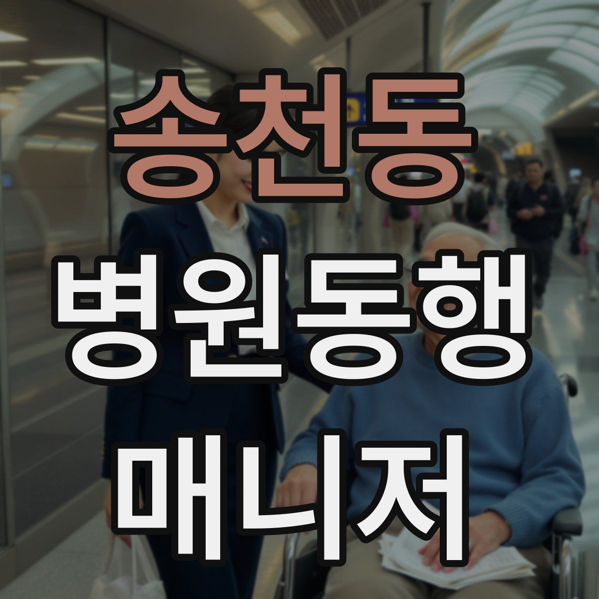 송천동 병원동행매니저 자격증