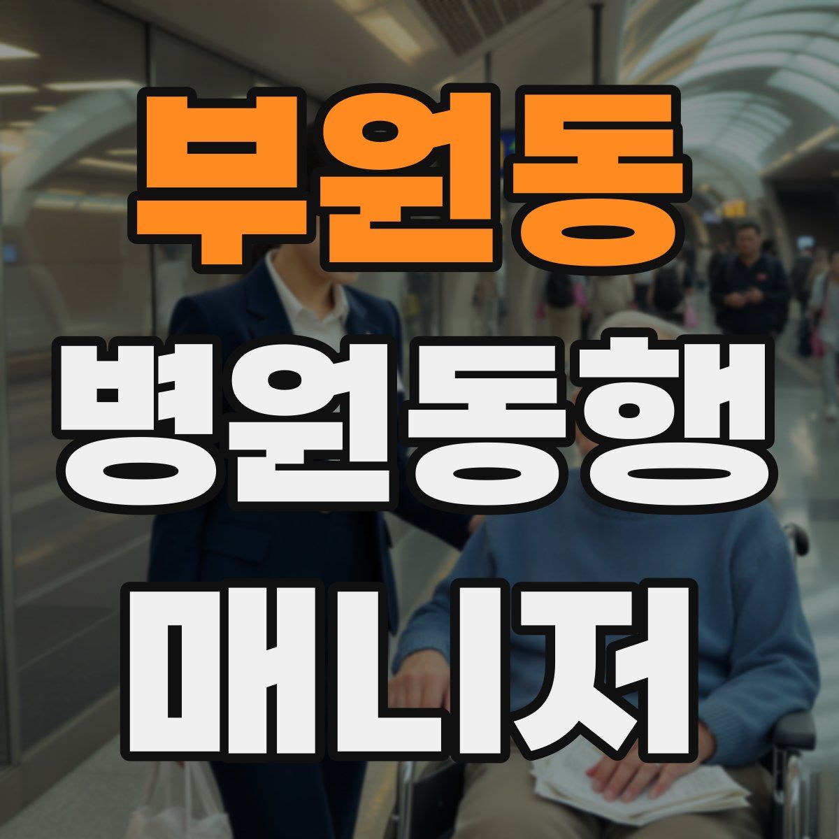 부원동 병원동행매니저 자격증