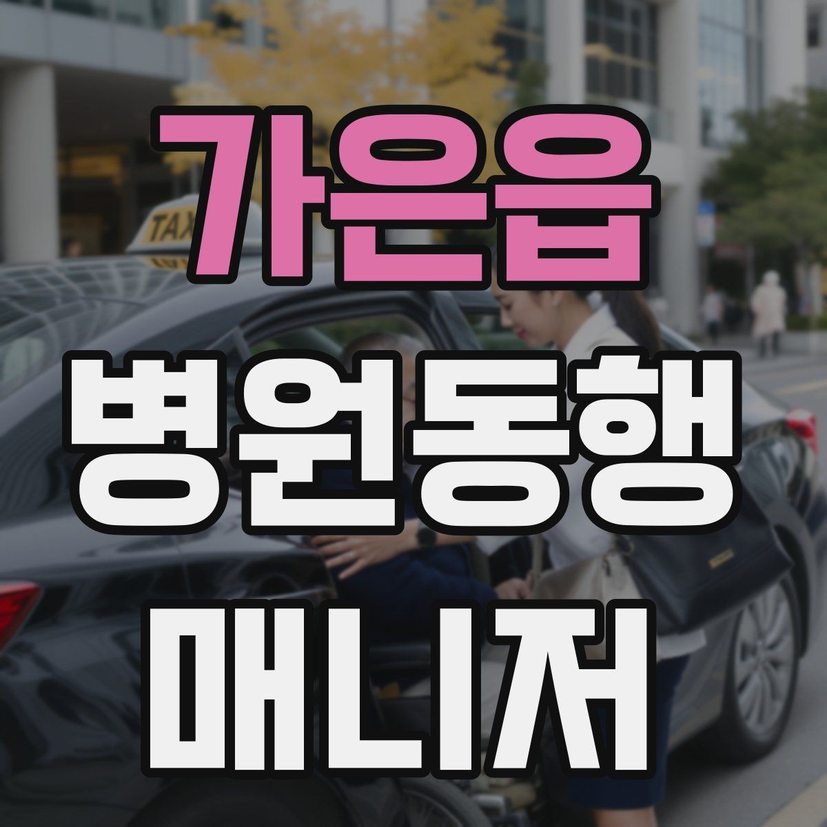 가은읍 병원동행매니저 자격증 서비스 범위 문구를 깔끔히 쓰는 방법