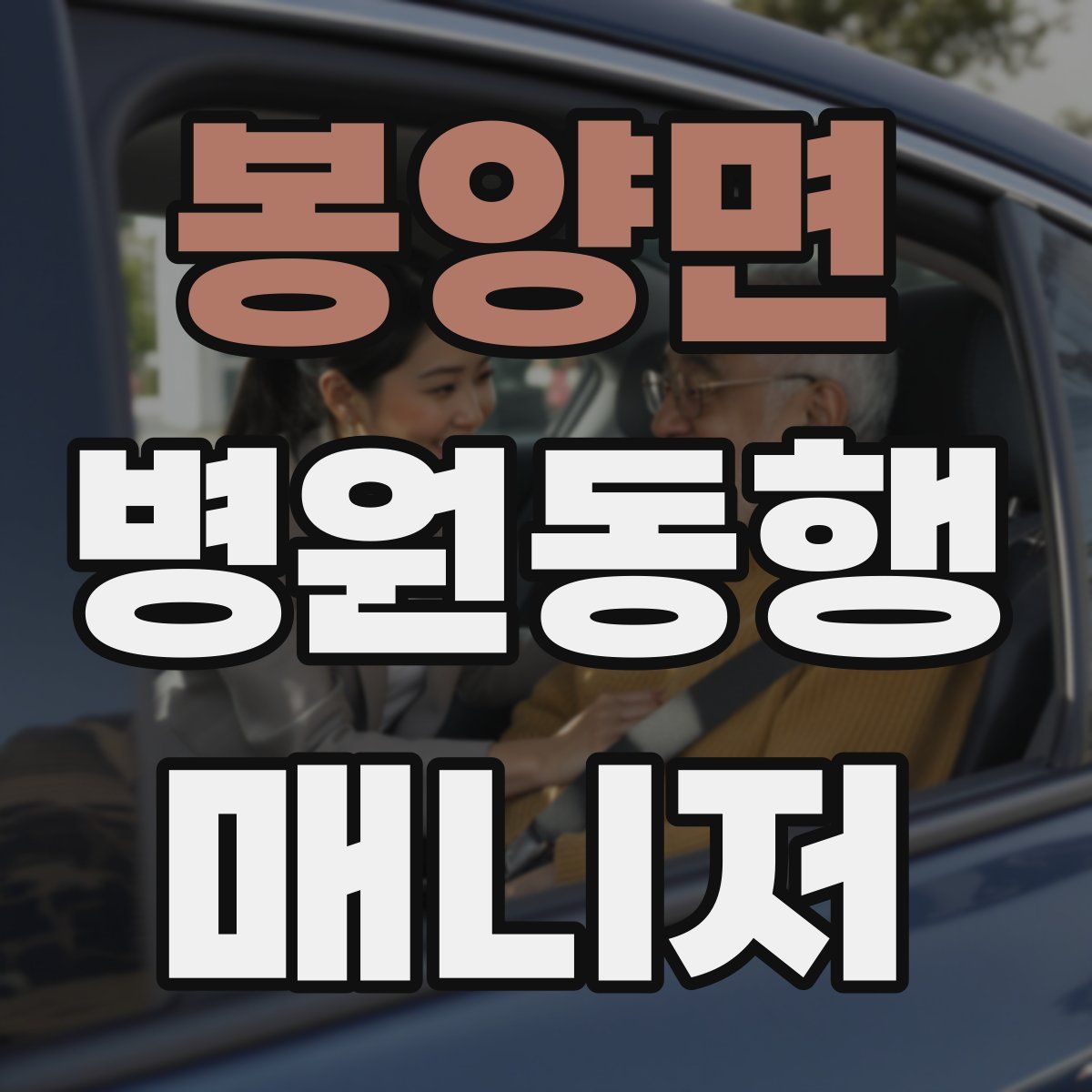 봉양면 병원동행매니저 자격증