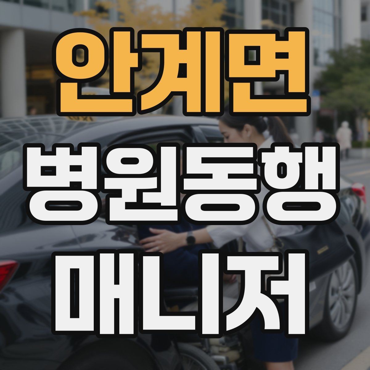 안계면 병원동행매니저 자격증 시간 단위 안내가 필요한 이유