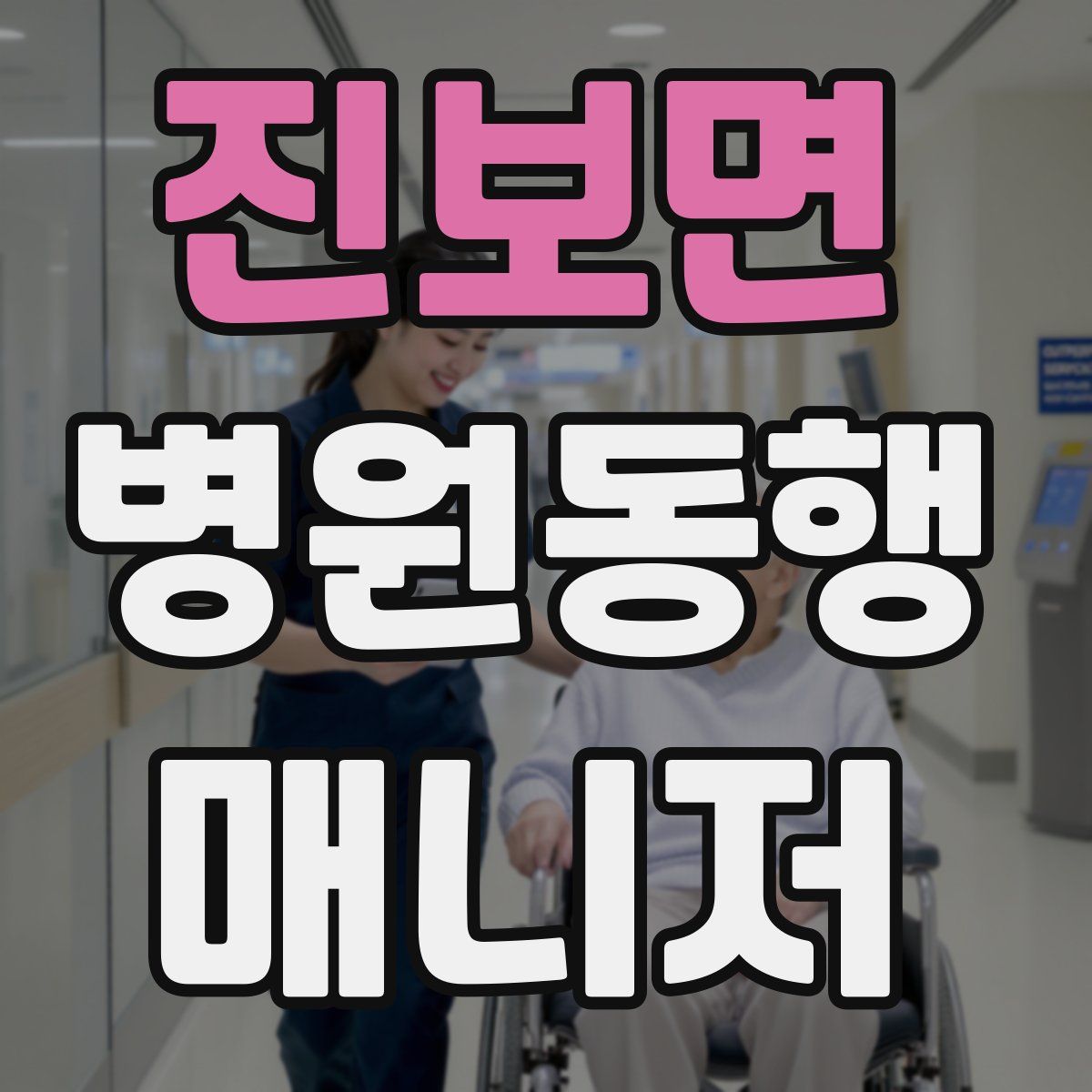 진보면 병원동행매니저 자격증