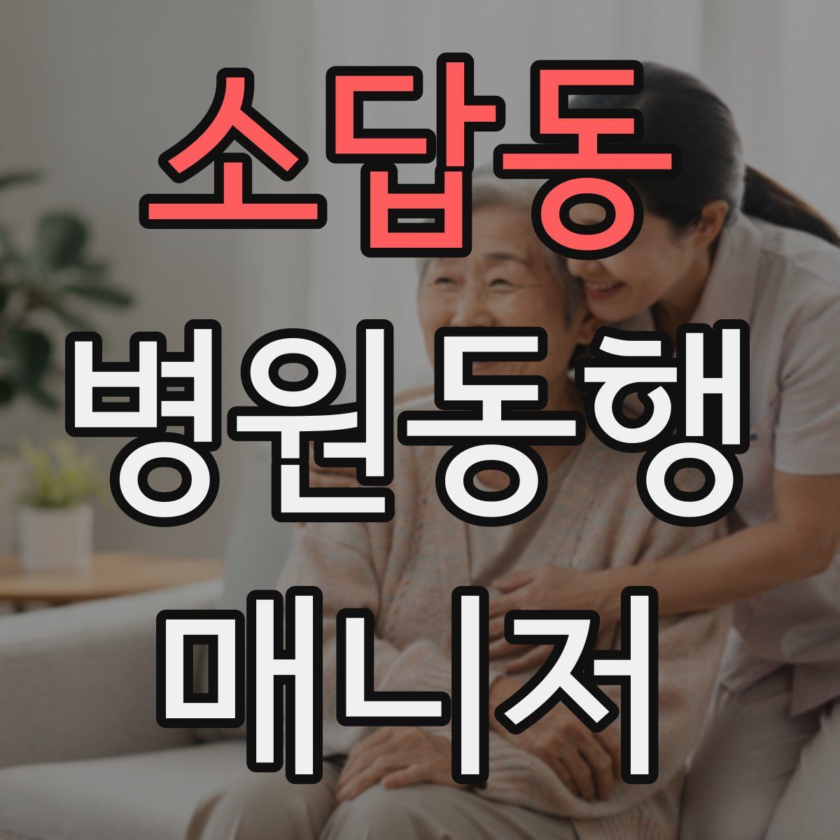 소답동 병원동행매니저 자격증