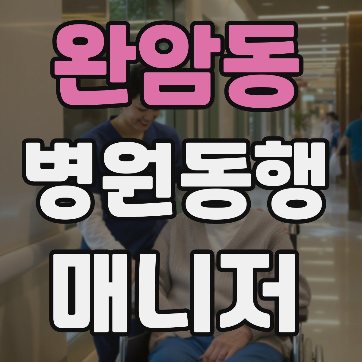 완암동 병원동행매니저 자격증