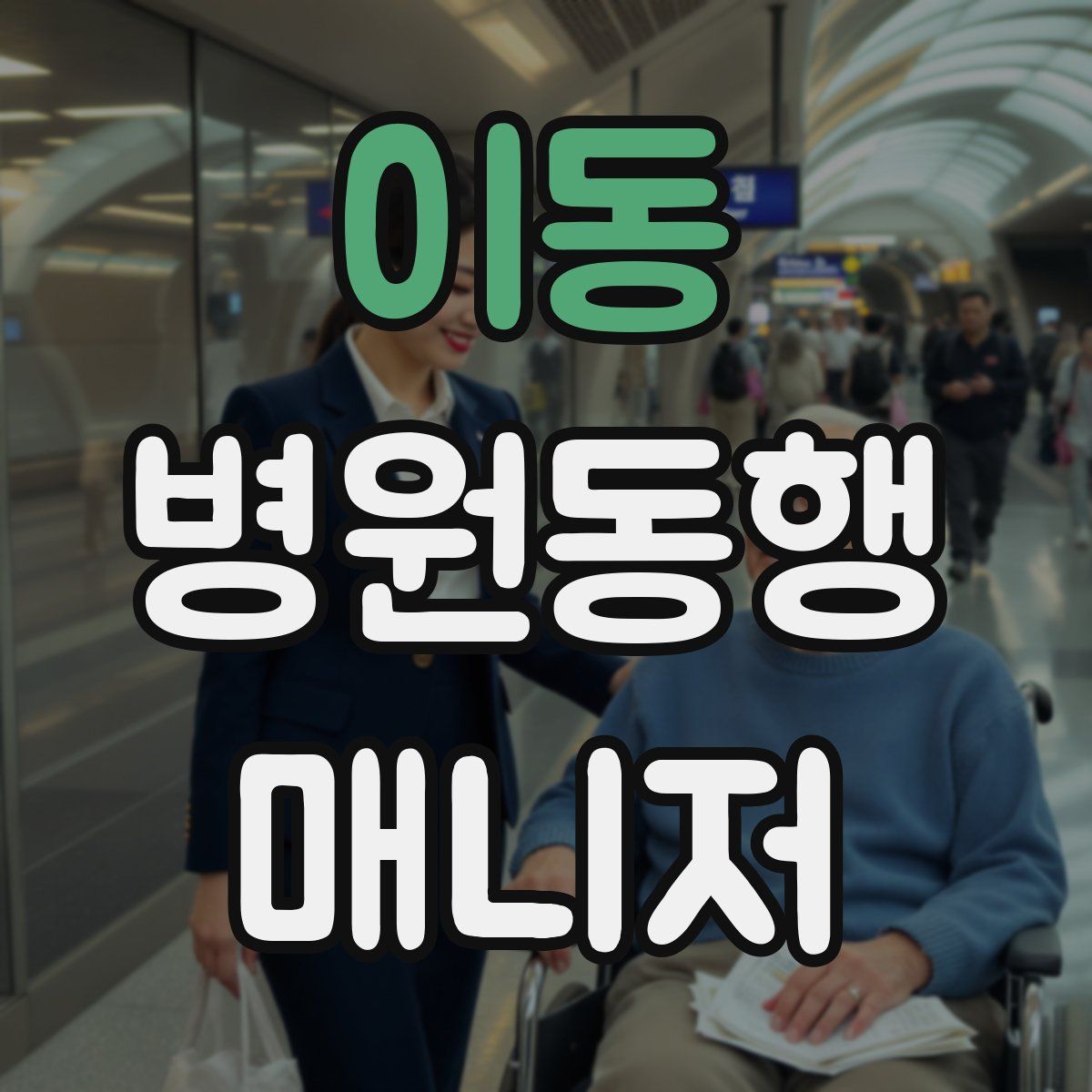 이동 병원동행매니저 자격증