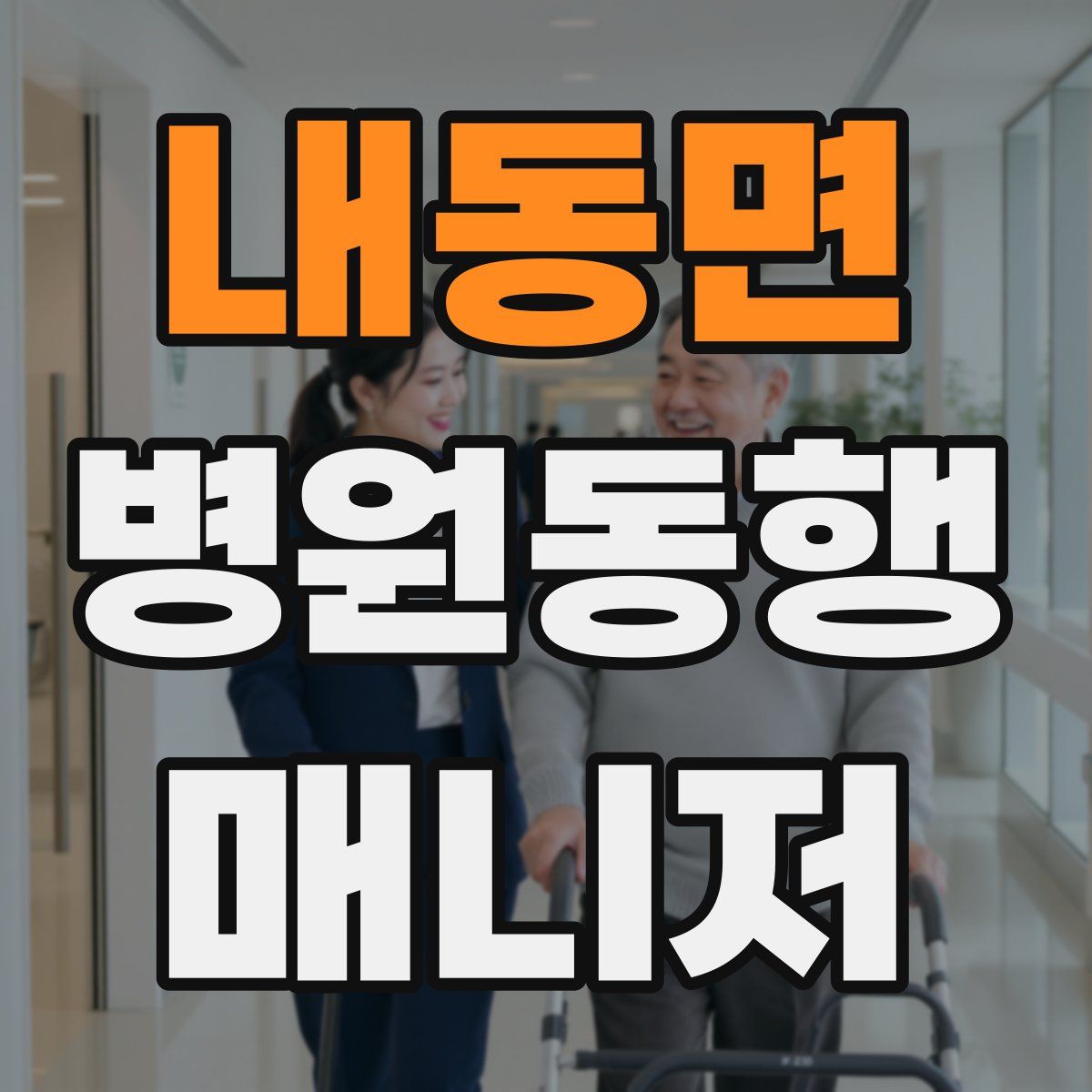 내동면 병원동행매니저 자격증