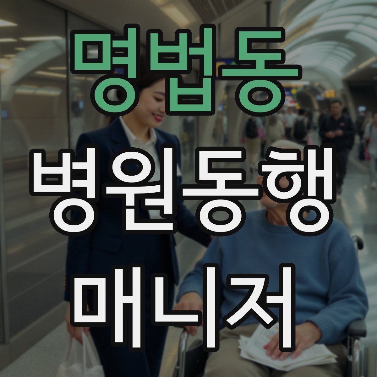 명법동 병원동행매니저 자격증