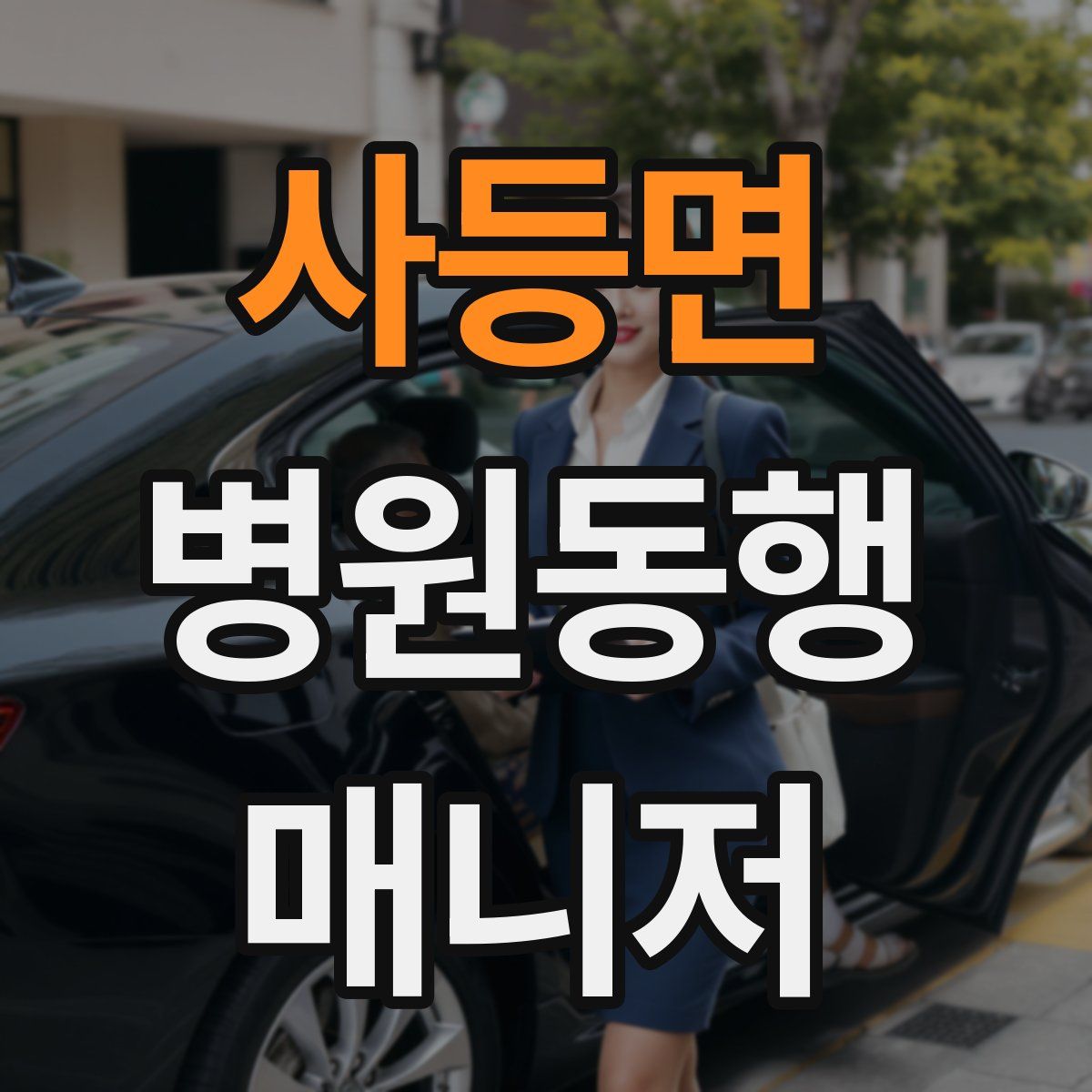 사등면 병원동행매니저 자격증