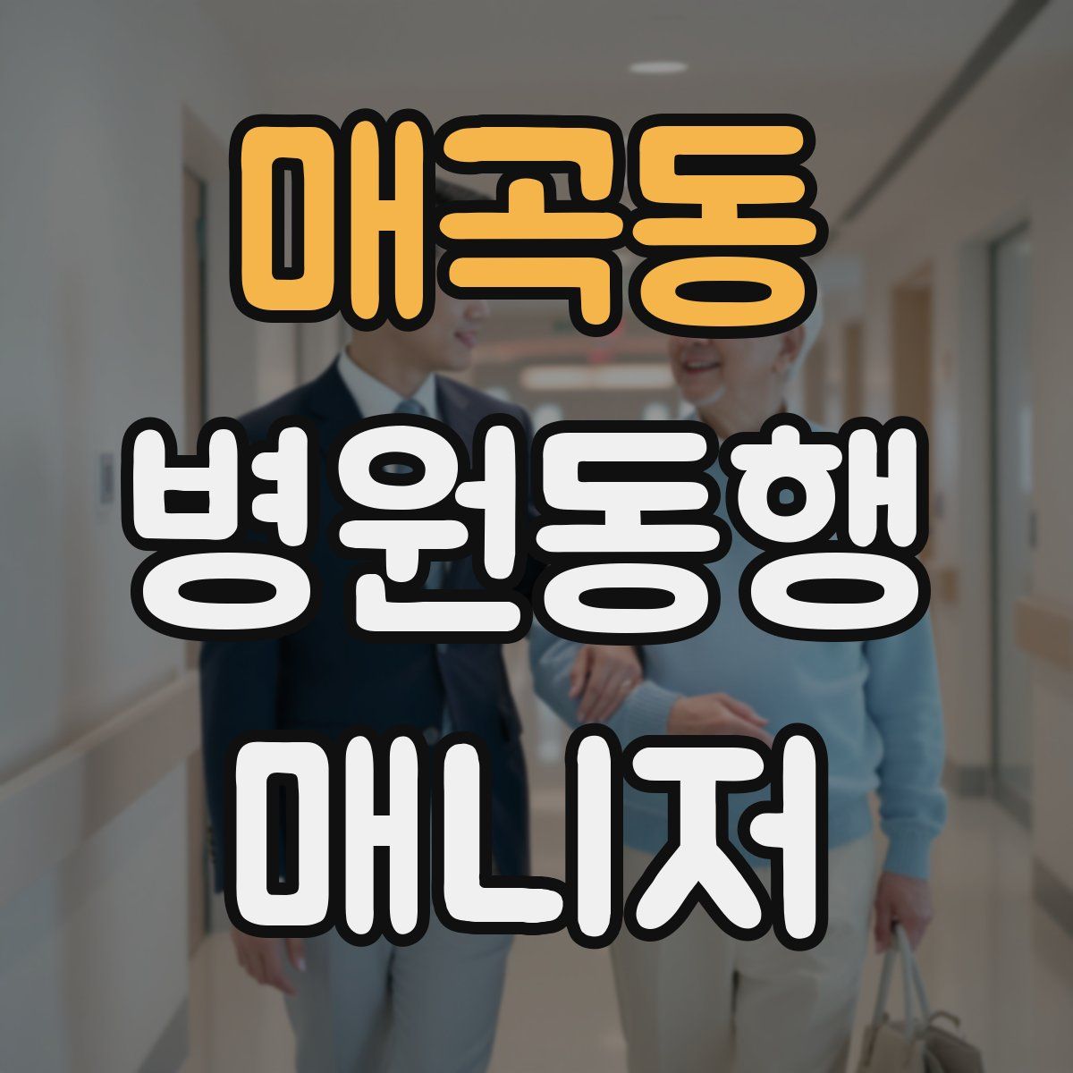 매곡동 병원동행매니저 자격증