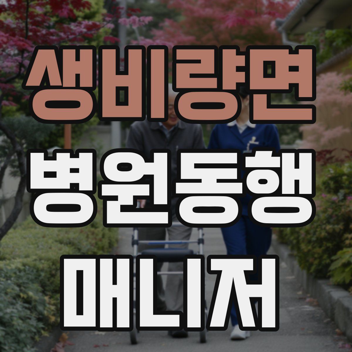 생비량면 병원동행매니저 자격증