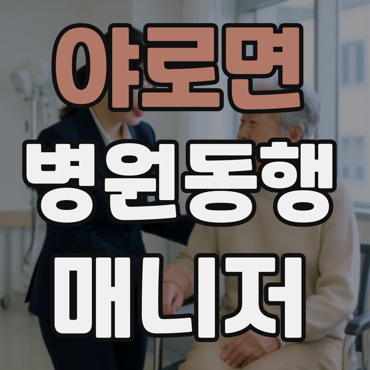 야로면 병원동행매니저 자격증