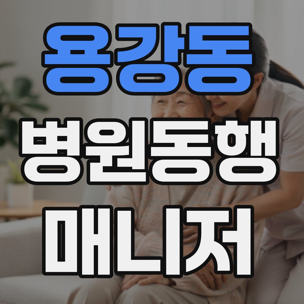 용강동 병원동행매니저 자격증