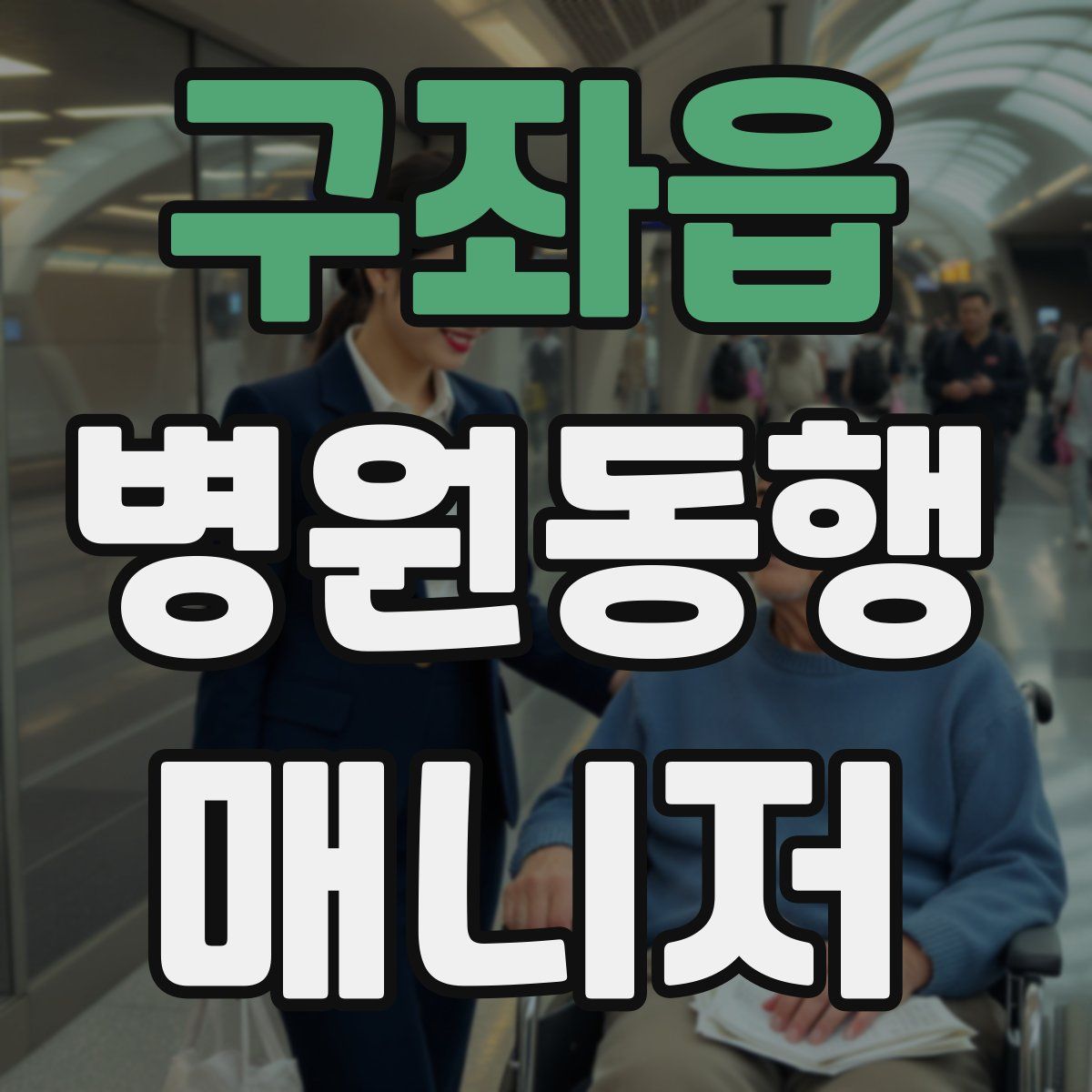 구좌읍 병원동행매니저 자격증