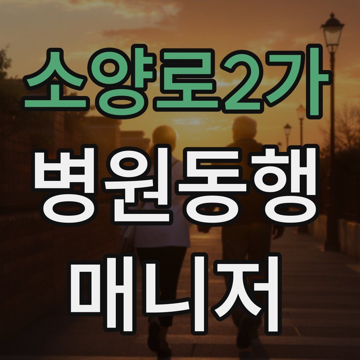 소양로2가 병원동행매니저 자격증 영수증·처방전 정리 봉투 하나로 끝내기