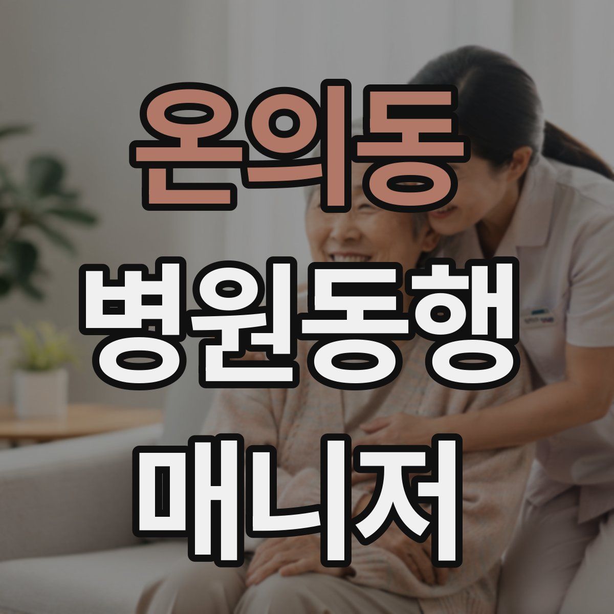 온의동 병원동행매니저 자격증
