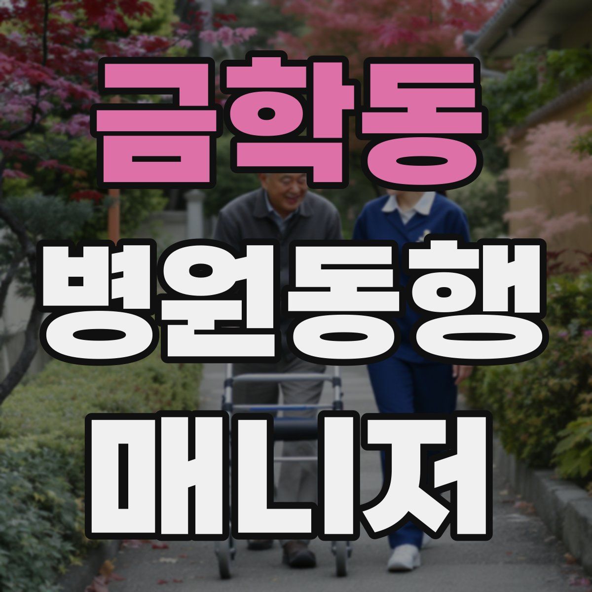 금학동 병원동행매니저 자격증