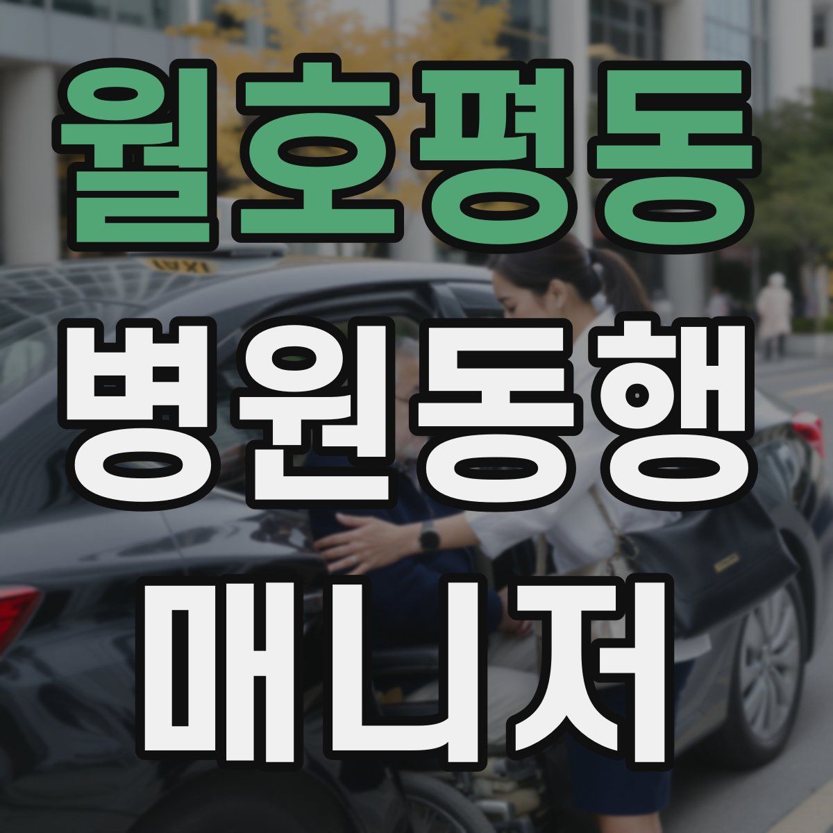 월호평동 병원동행매니저 자격증