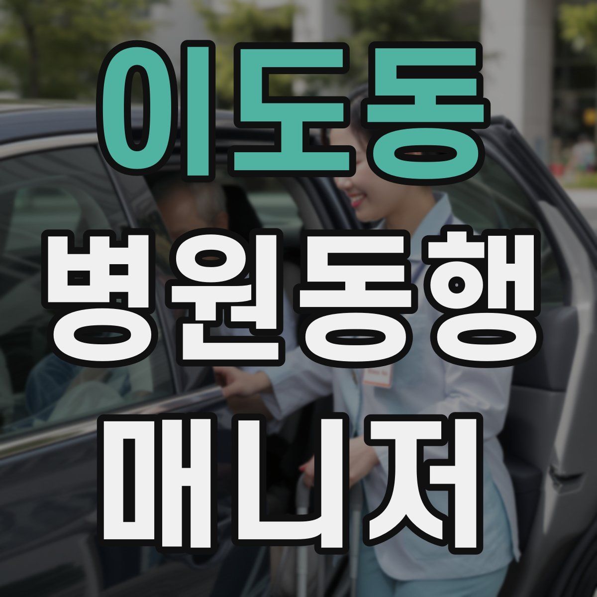 이도동 병원동행매니저 자격증