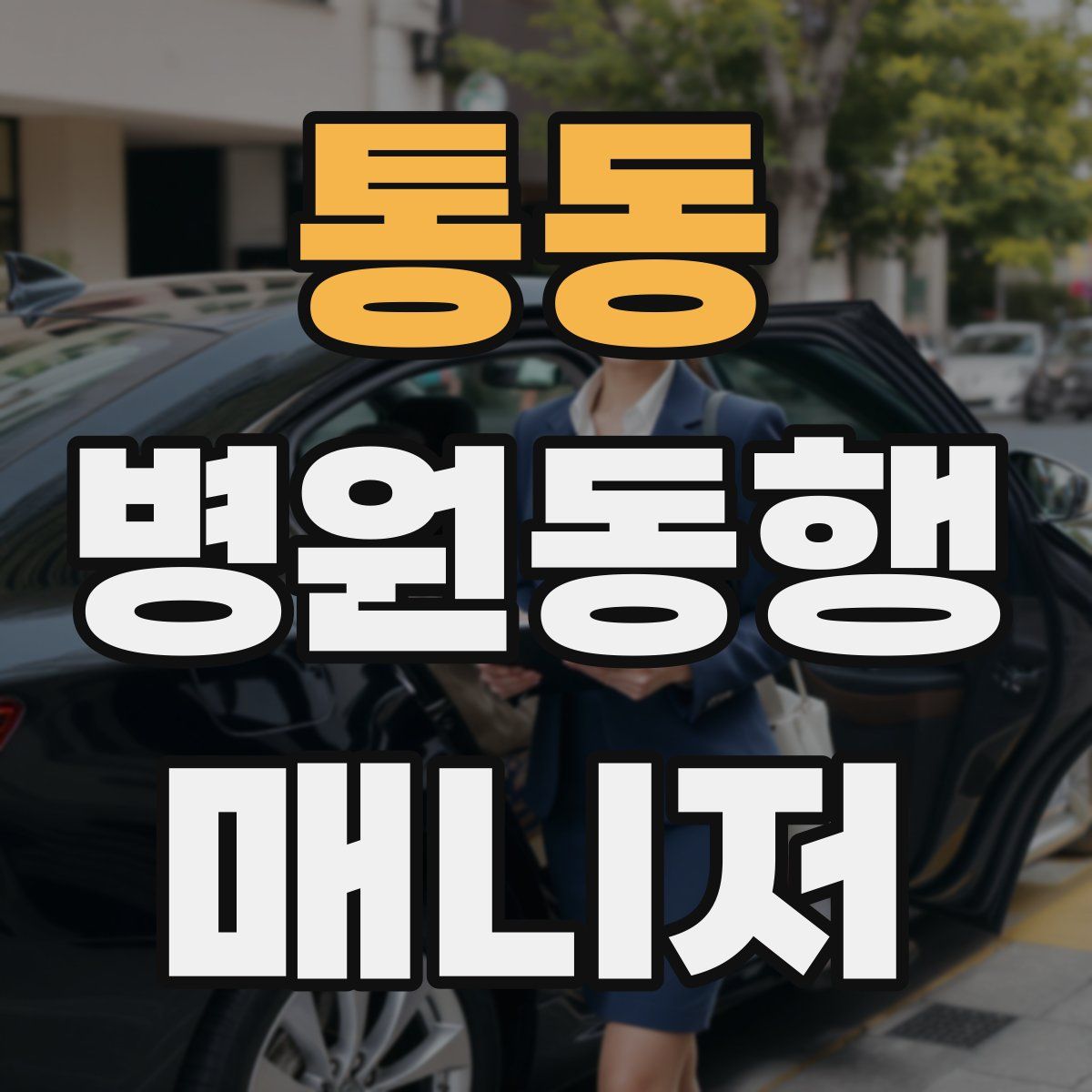 통동 병원동행매니저 자격증