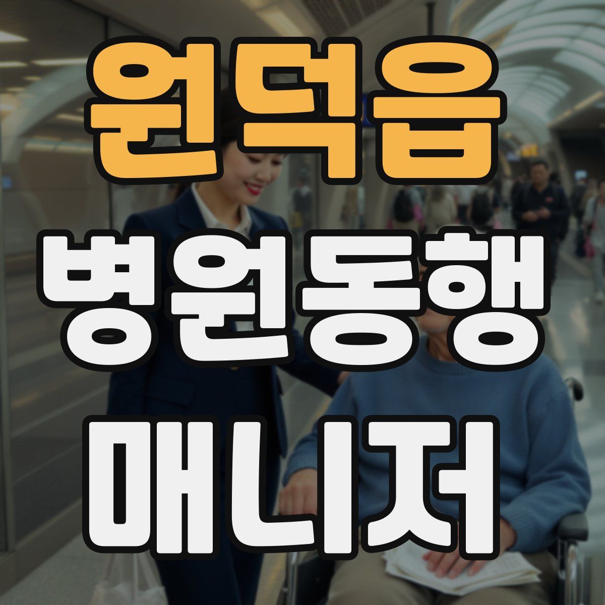 원덕읍 병원동행매니저 자격증