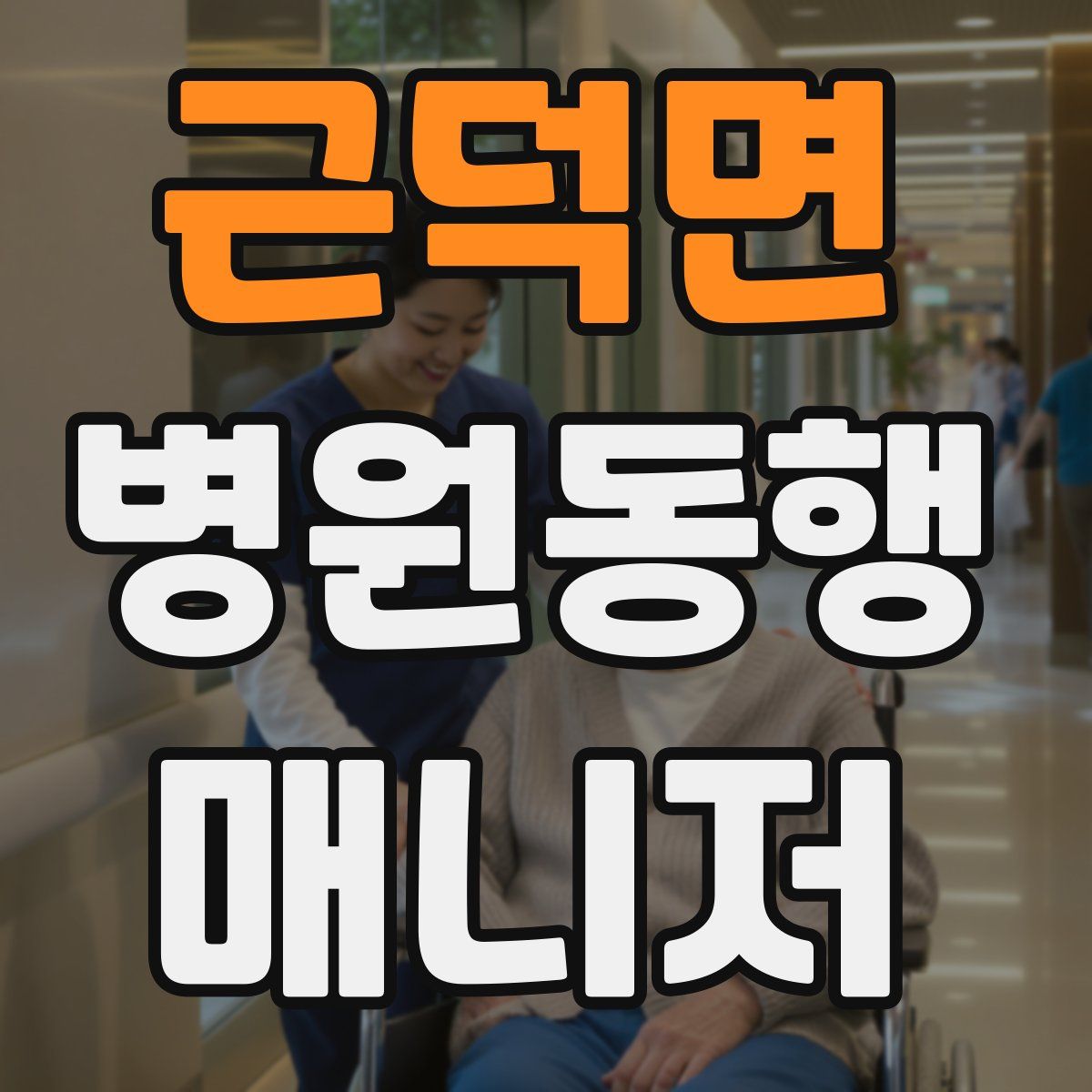 근덕면 병원동행매니저 자격증