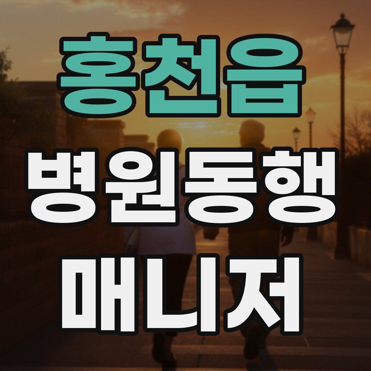 홍천읍 병원동행매니저 자격증